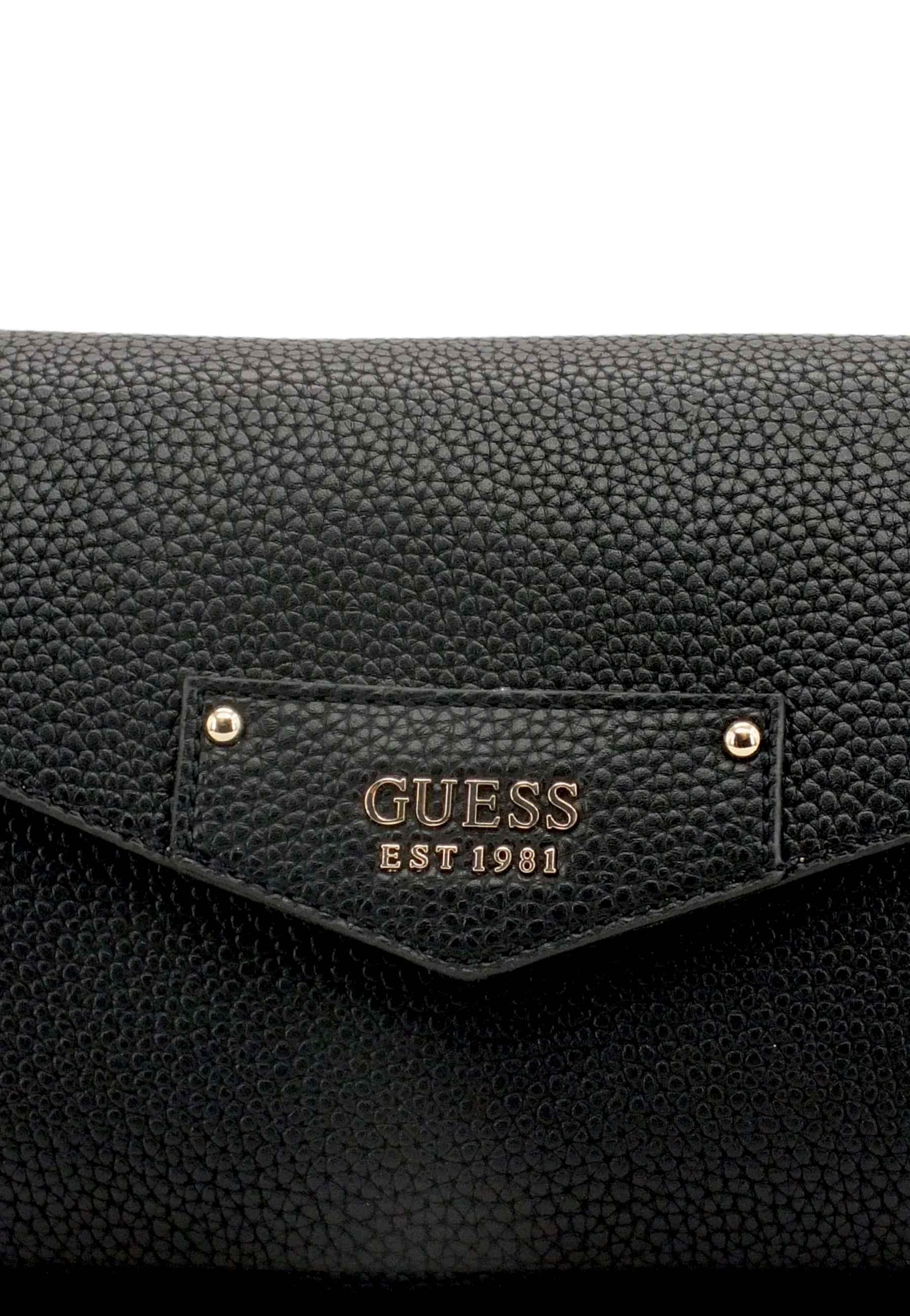 GUESS Borsa Tracolla Eco Brenton Black EVG839019 - Sandrini Calzature e Abbigliamento