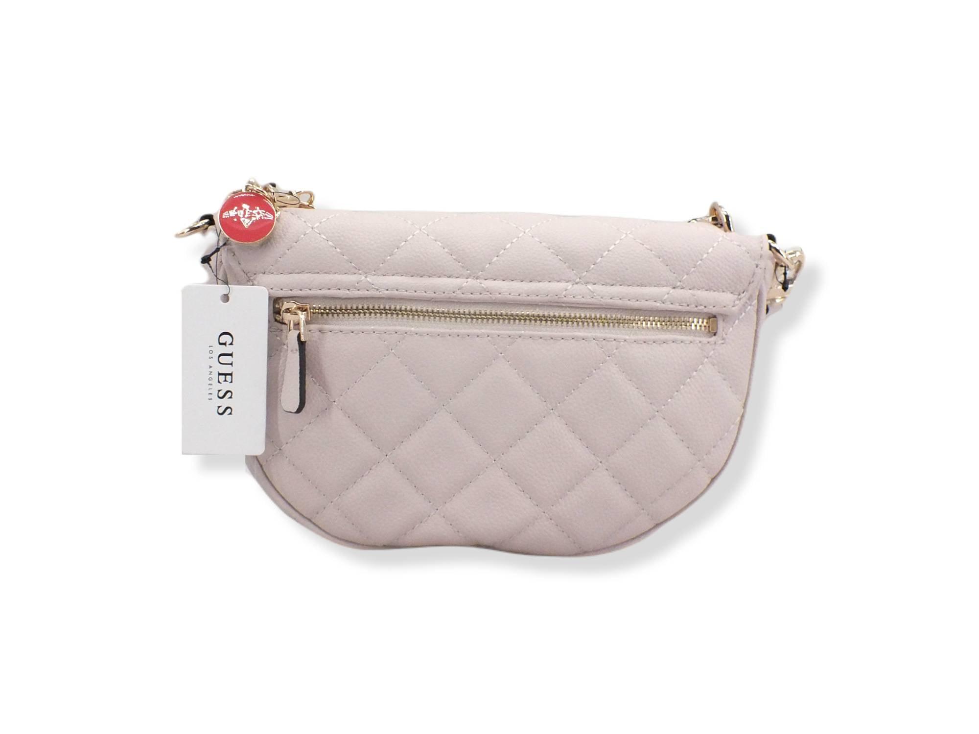GUESS Borsa Tracolla Gillian Flat Grigio Stone QG839421 - Sandrini Calzature e Abbigliamento