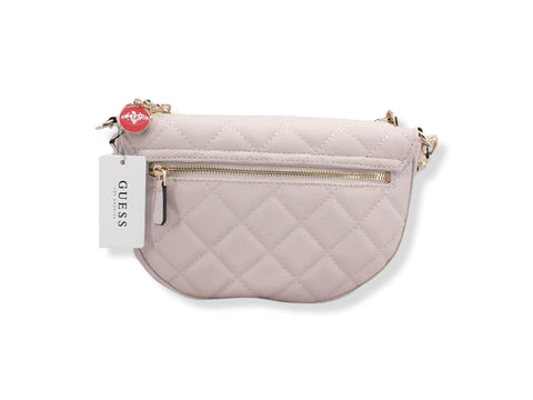 GUESS Borsa Tracolla Gillian Flat Grigio Stone QG839421 - Sandrini Calzature e Abbigliamento