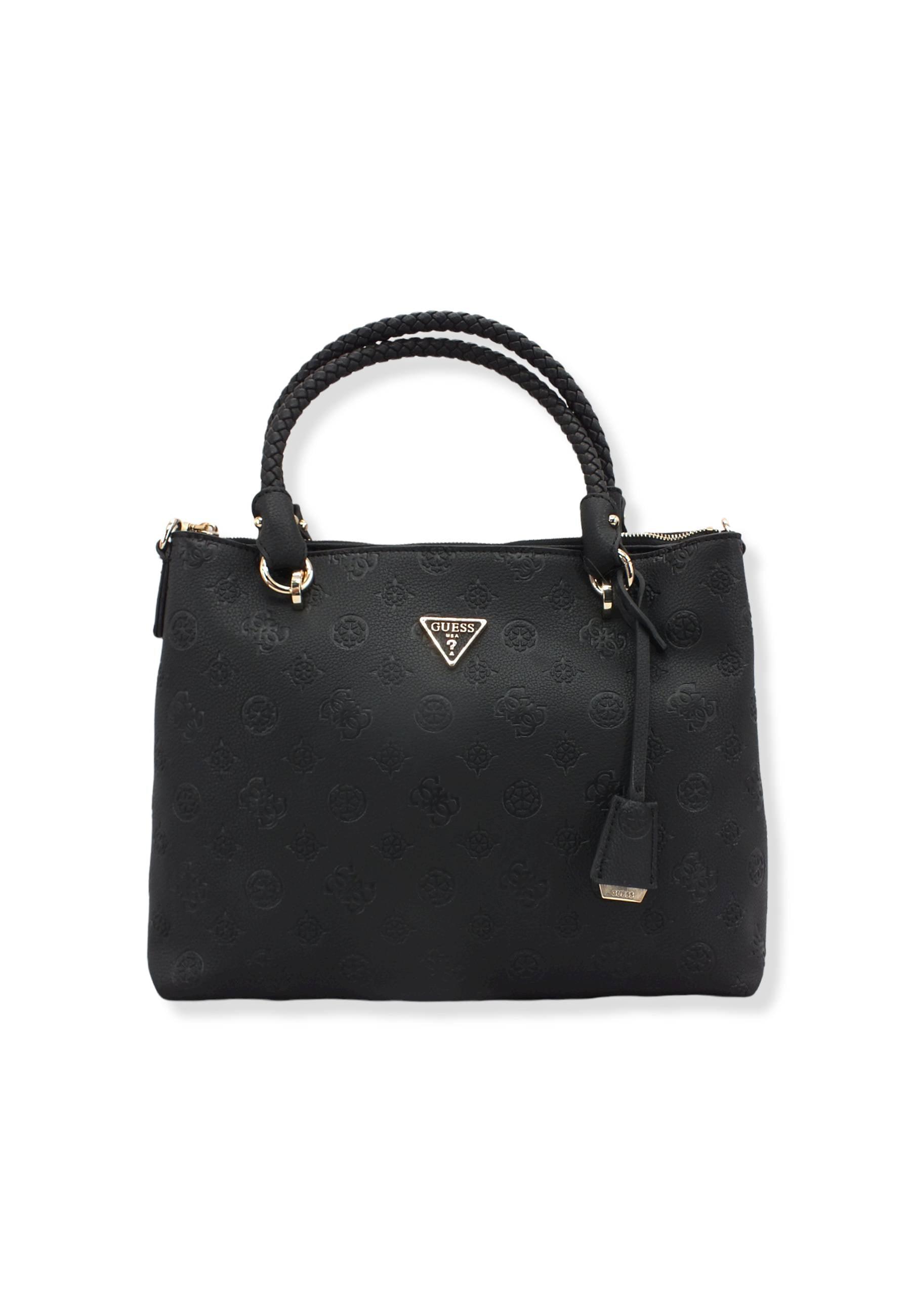 GUESS Borsa Tracolla Helania Socety Black PG840310 - Sandrini Calzature e Abbigliamento