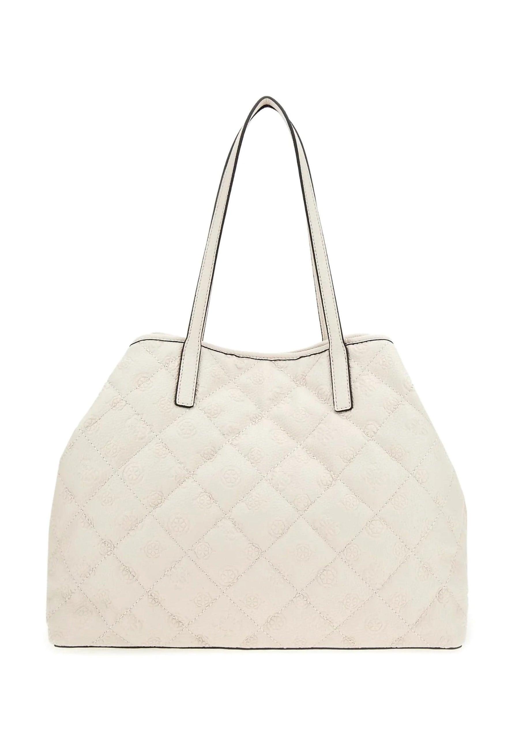 GUESS Borsa Vikky Tote Large Stone Beige QP699529 - Sandrini Calzature e Abbigliamento