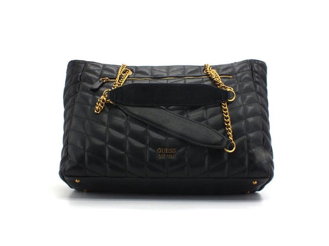 GUESS Brera Borsa Tote Shopping Borchie Black QB840423 - Sandrini Calzature e Abbigliamento