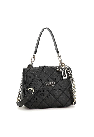 GUESS Caddie Borsa Top Handle Black GG878319 - Sandrini Calzature e Abbigliamento