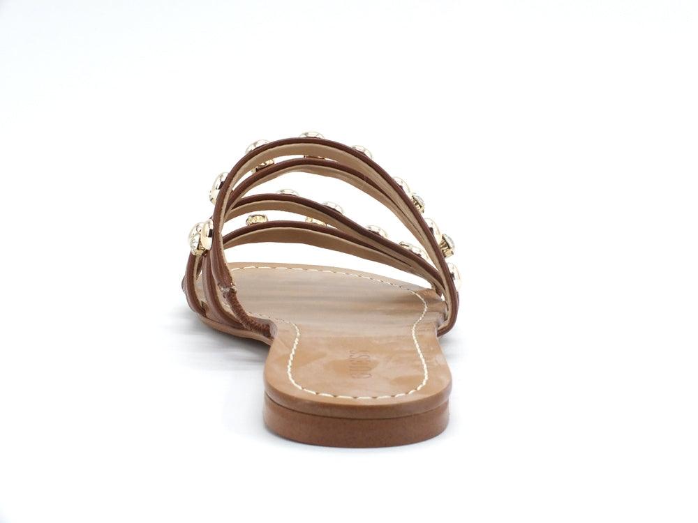 GUESS Ciabatta Listini Borchie Pietre Cognac FL6C2VLEA19 - Sandrini Calzature e Abbigliamento