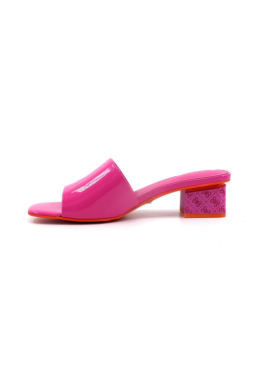 GUESS Ciabatta Tacco Donna Fuxia FL6Y2RPAF03 - Sandrini Calzature e Abbigliamento