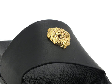GUESS Ciabatta Uomo Logo Lion Black FM6RLEELE19 - Sandrini Calzature e Abbigliamento