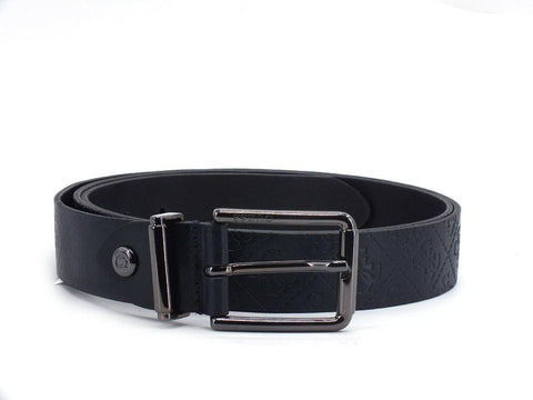 GUESS Cintura Uomo Pelle Loghi Blu BM7305LEA35 - Sandrini Calzature e Abbigliamento