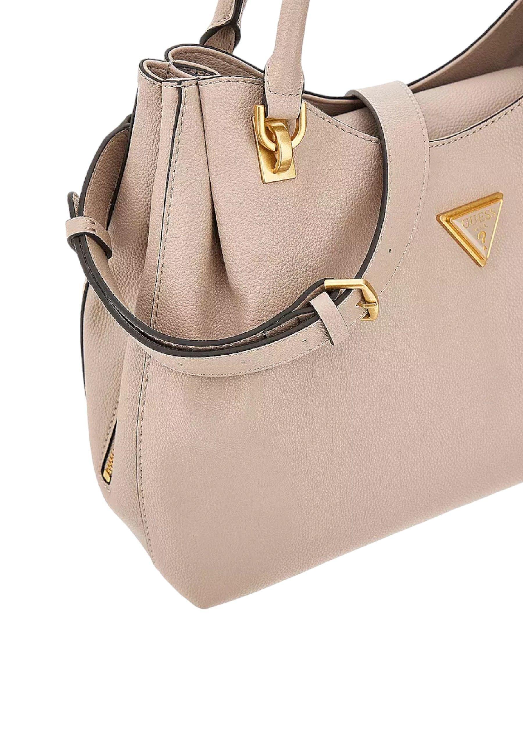 GUESS Cosette Girlfriend Carryall Borsa Donna Taupe Beige VA922223 - Sandrini Calzature e Abbigliamento