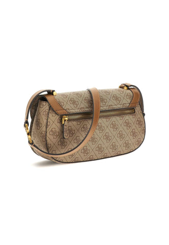 GUESS Dagan Tracolla Crossbody Latte Logo SB920220 - Sandrini Calzature e Abbigliamento