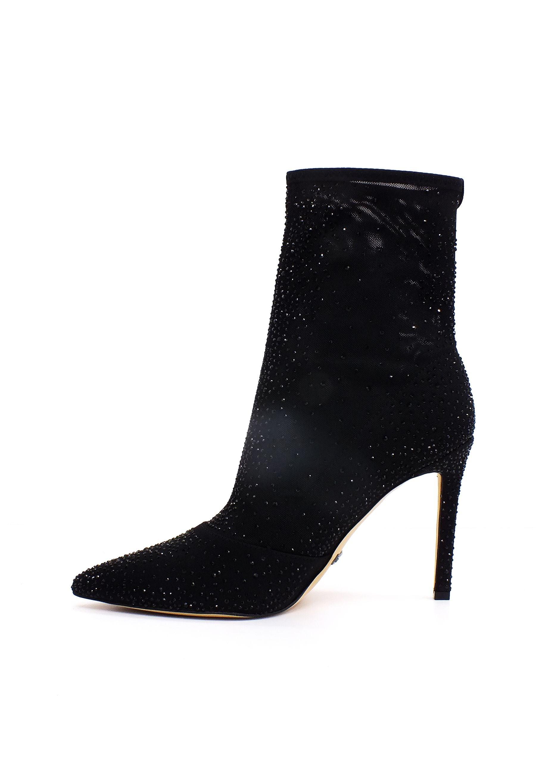 GUESS Décolléte Tronchetto Strass Donna Black FL5SVOSAT10 - Sandrini Calzature e Abbigliamento