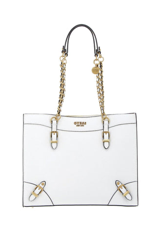 GUESS Didi Borsa Socety Tote White BA874423 - Sandrini Calzature e Abbigliamento