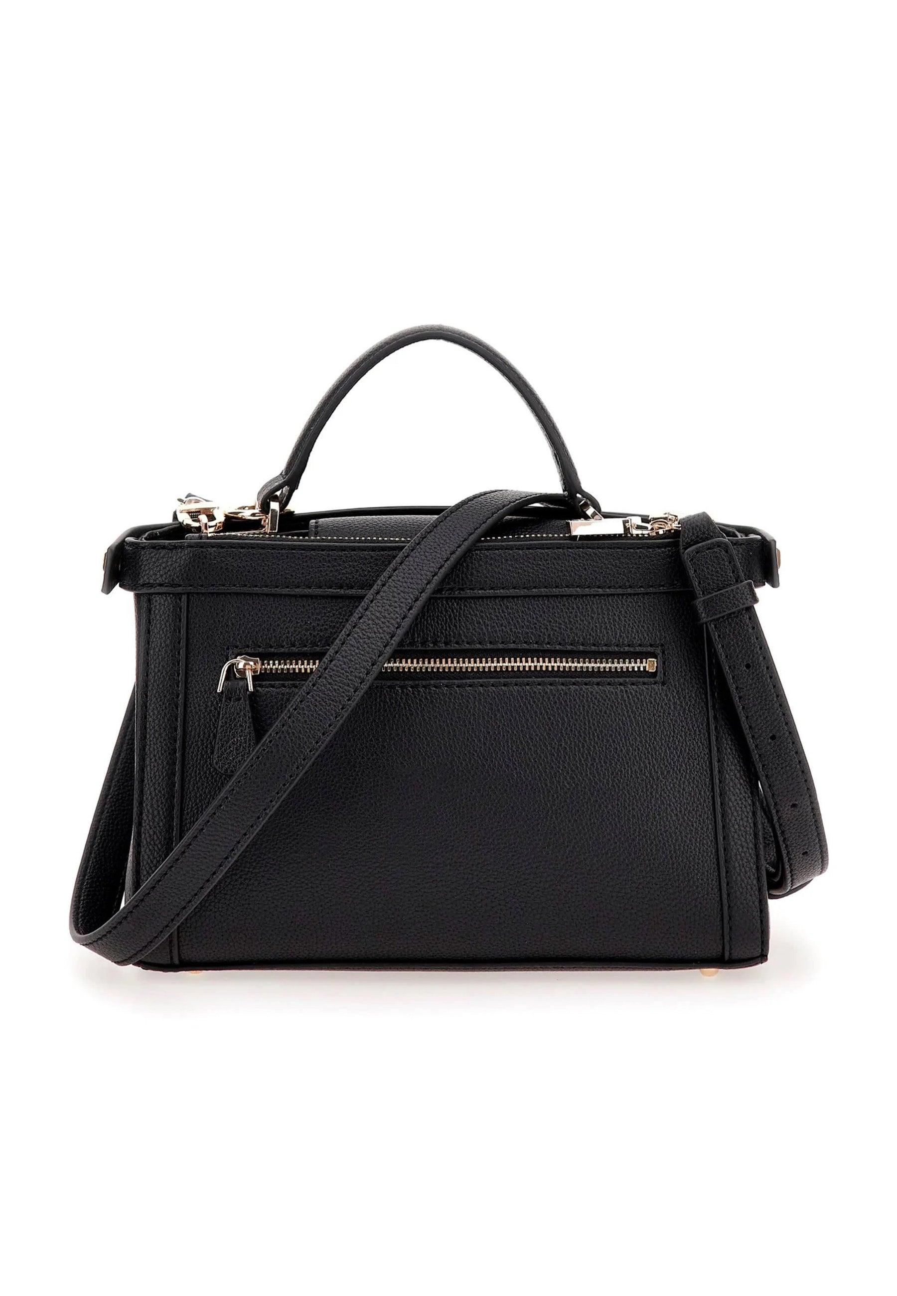 GUESS Eco Angy Borsa Socety Satchel Black EVG896505 - Sandrini Calzature e Abbigliamento