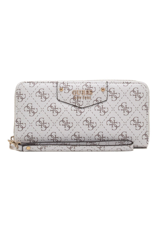 GUESS Eco Brenton Portafoglio Donna White Logo ESG839046 - Sandrini Calzature e Abbigliamento