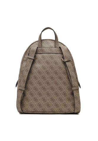 GUESS Eco Elements Zaino Donna Latte Logo Beige EBG876733 - Sandrini Calzature e Abbigliamento