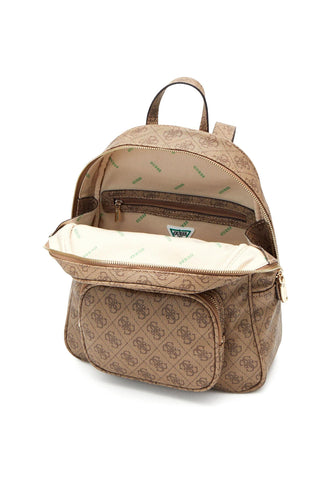 GUESS Eco Elements Zaino Donna Latte Logo EBG876733 - Sandrini Calzature e Abbigliamento