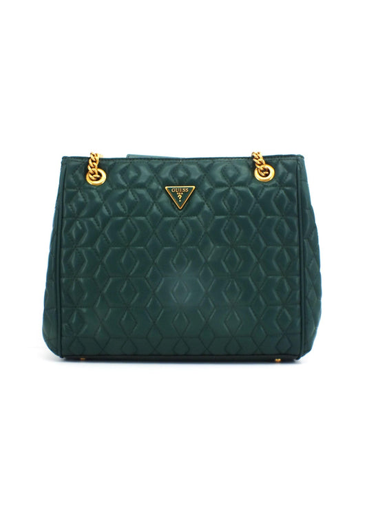 GUESS Elenia Borsa Girlfriend Carryall Forest QB867723 - Sandrini Calzature e Abbigliamento