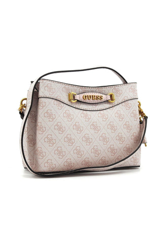 GUESS Emera Logo Borsa Tracolla Girlfriend Donna Blush Logo BA931612 - Sandrini Calzature e Abbigliamento