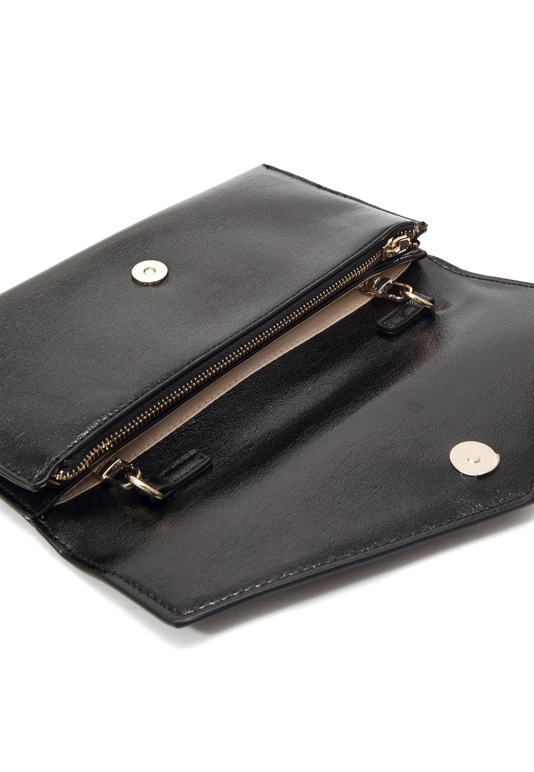 GUESS Ever Flap Clutch Pochette Black BG868770 - Sandrini Calzature e Abbigliamento