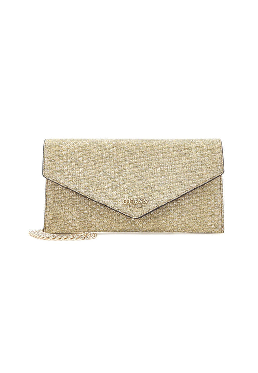 GUESS Ever Flap Clutch Pochette Gold EG868770 - Sandrini Calzature e Abbigliamento
