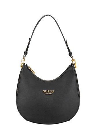 GUESS Fynna Borsa Hobo Black Mocha Logo VB899302 - Sandrini Calzature e Abbigliamento