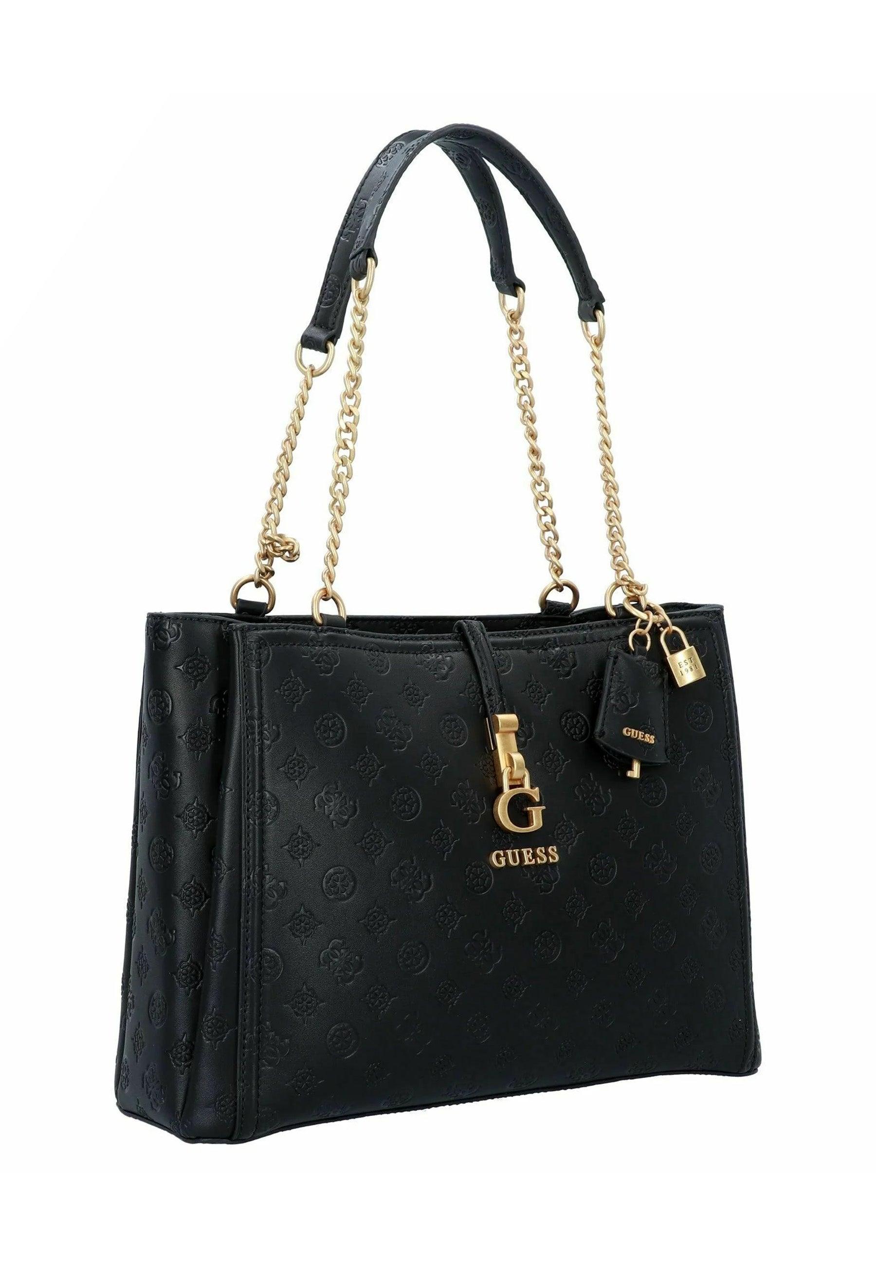 GUESS G James Logo Borsa Girlfriend Carryall Black PD921323 - Sandrini Calzature e Abbigliamento