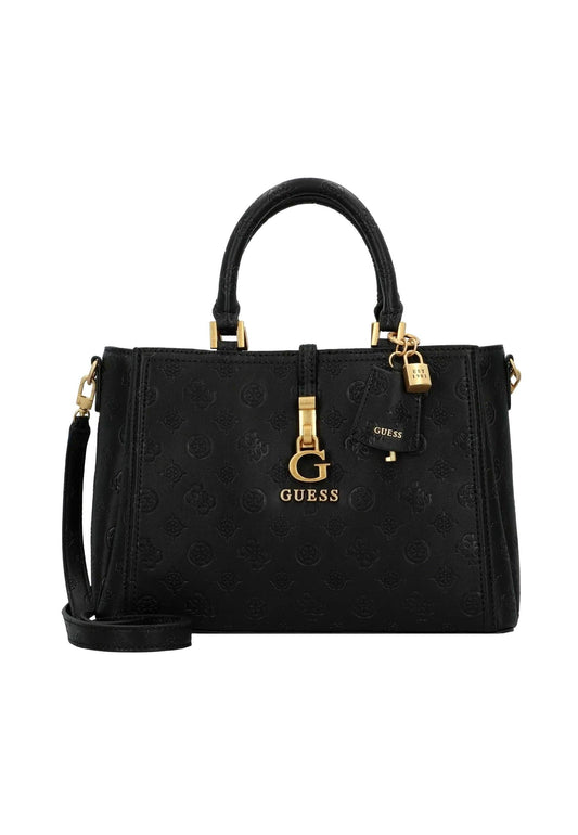 GUESS G James Logo Borsa Girlfriend Satchel Black PD921306 - Sandrini Calzature e Abbigliamento