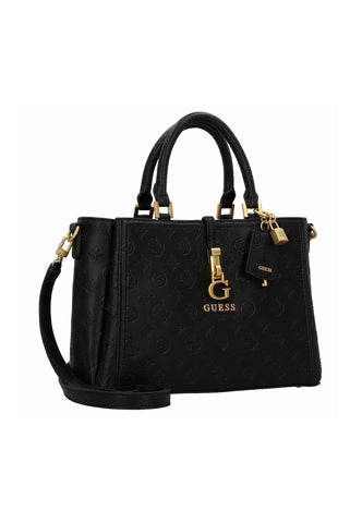 GUESS G James Logo Borsa Girlfriend Satchel Black PD921306 - Sandrini Calzature e Abbigliamento