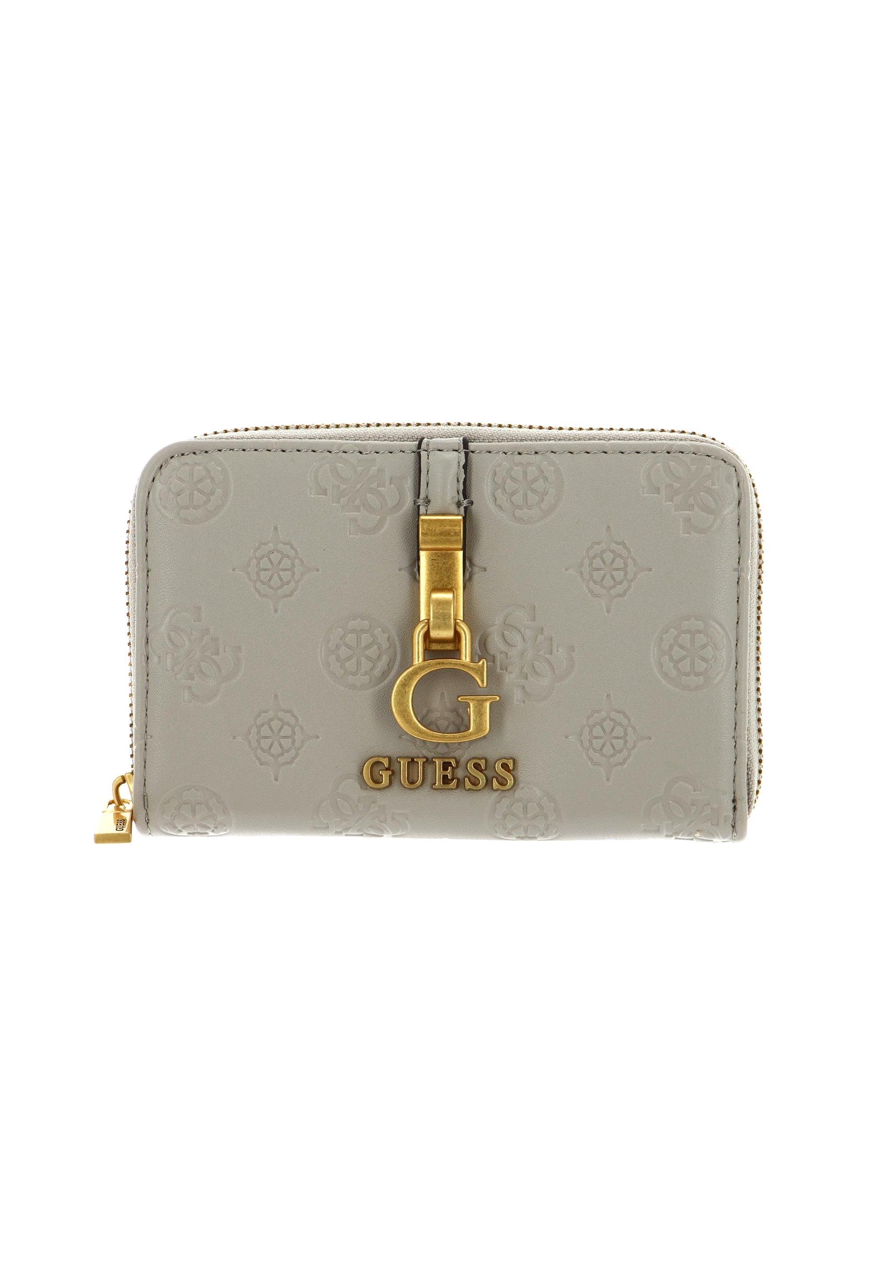 GUESS G James Logo Portafoglio Donna Taupe Grigio PD921340 - Sandrini Calzature e Abbigliamento