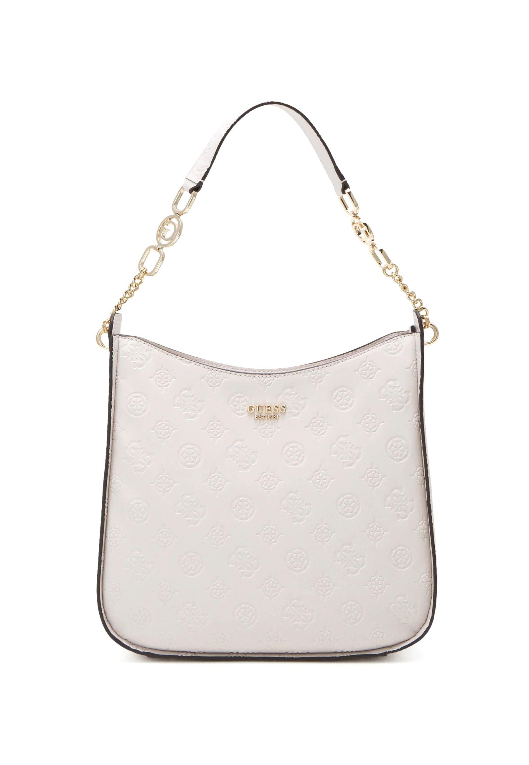 GUESS Galeria Borsa Hobo White PO874202 - Sandrini Calzature e Abbigliamento