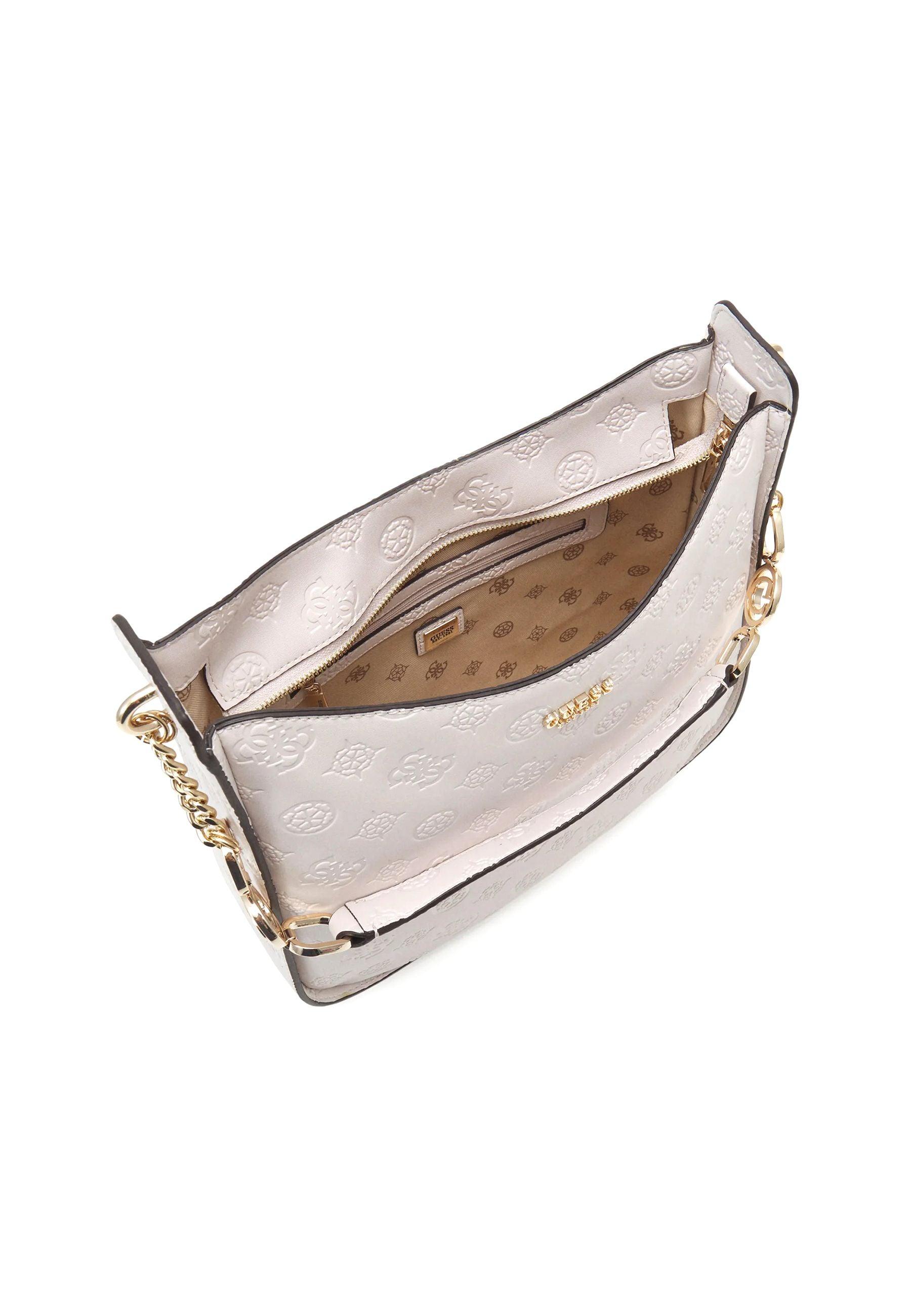 GUESS Galeria Borsa Hobo White PO874202 - Sandrini Calzature e Abbigliamento