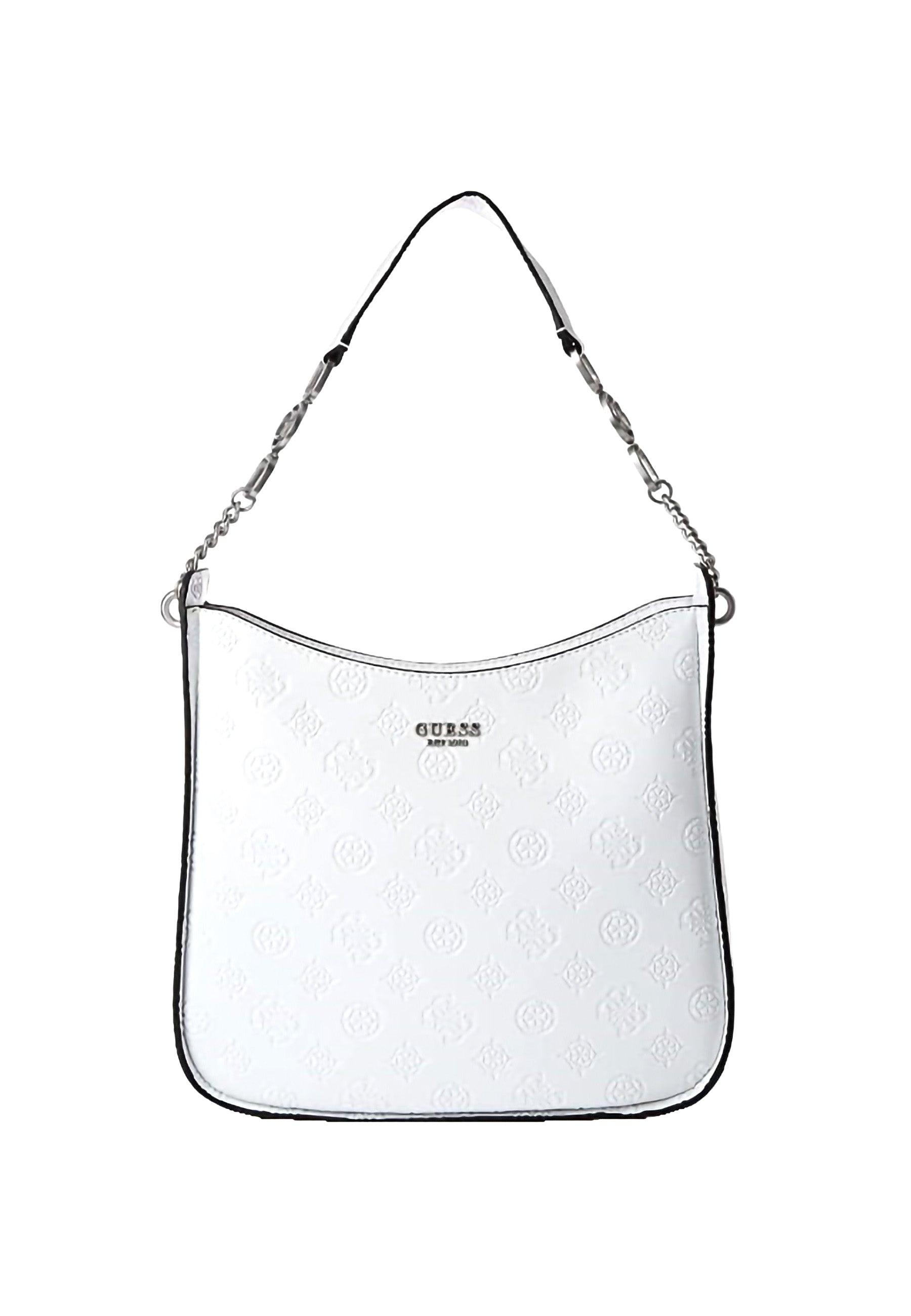 GUESS Galeria Borsa Hobo White PO874702 - Sandrini Calzature e Abbigliamento