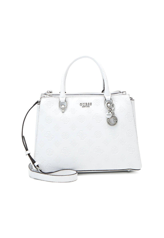 GUESS Galeria Borsa Satchel White PO874706 - Sandrini Calzature e Abbigliamento