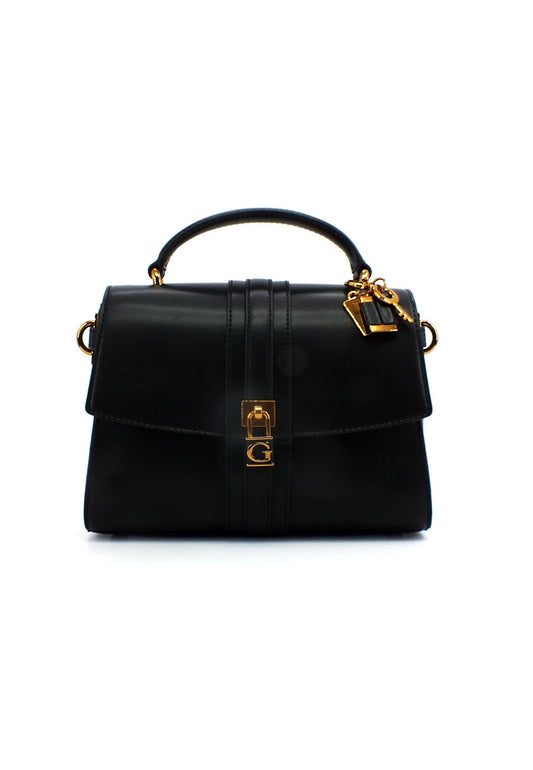 GUESS Ginevra Borsa Top Handle Black VZ873420 - Sandrini Calzature e Abbigliamento