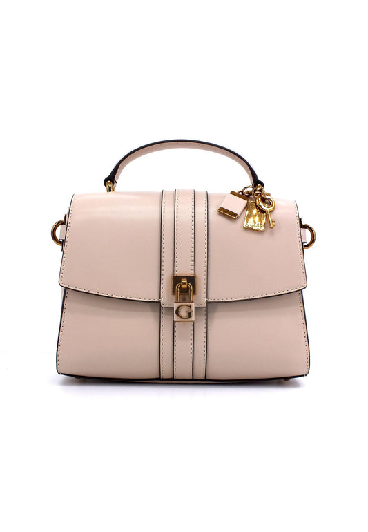 GUESS Ginevra Borsa Top Handle Light Rum VZ873420 - Sandrini Calzature e Abbigliamento
