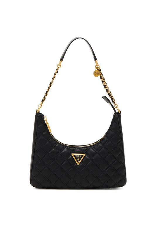 GUESS Giully Borsa Shoulder Black QA874818 - Sandrini Calzature e Abbigliamento