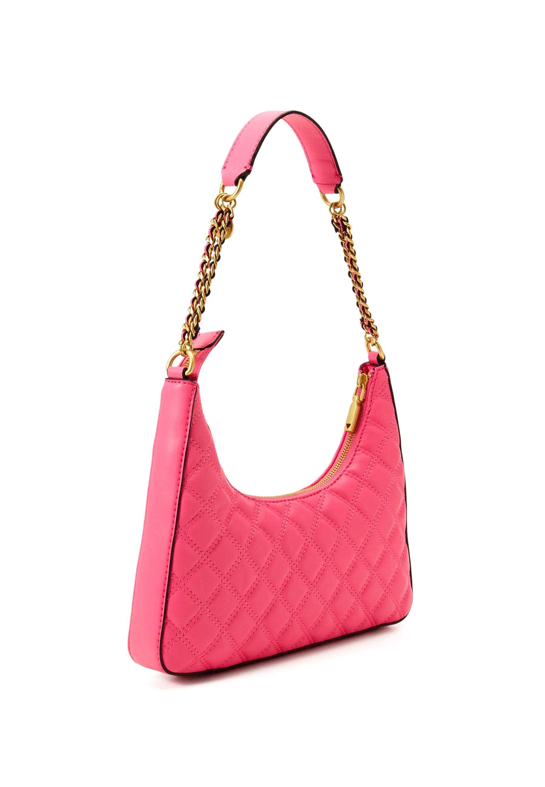 GUESS Giully Borsa Shoulder Watermelon Rosa QA874818 - Sandrini Calzature e Abbigliamento
