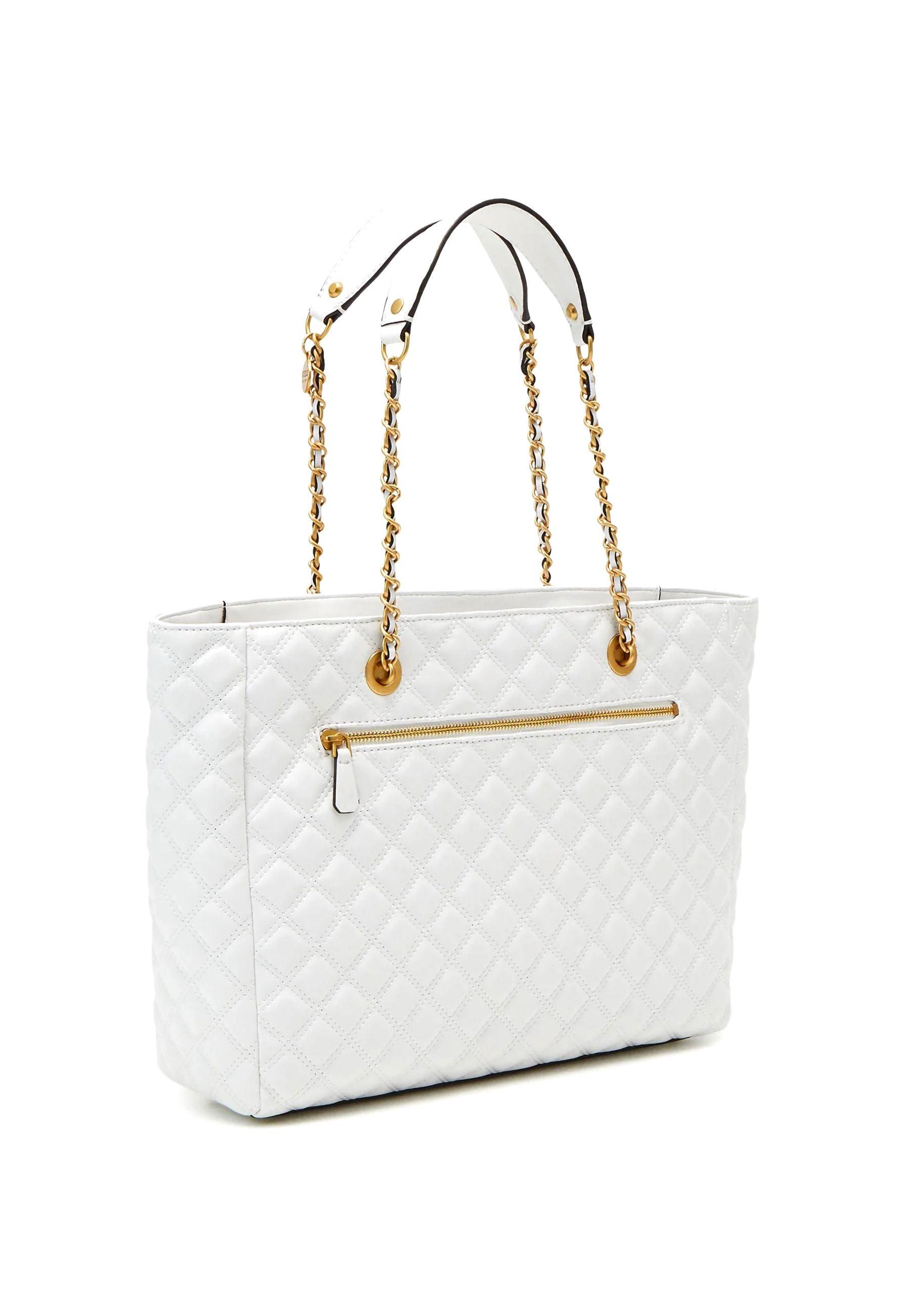 GUESS Giully Borsa Tote White QA874823 - Sandrini Calzature e Abbigliamento