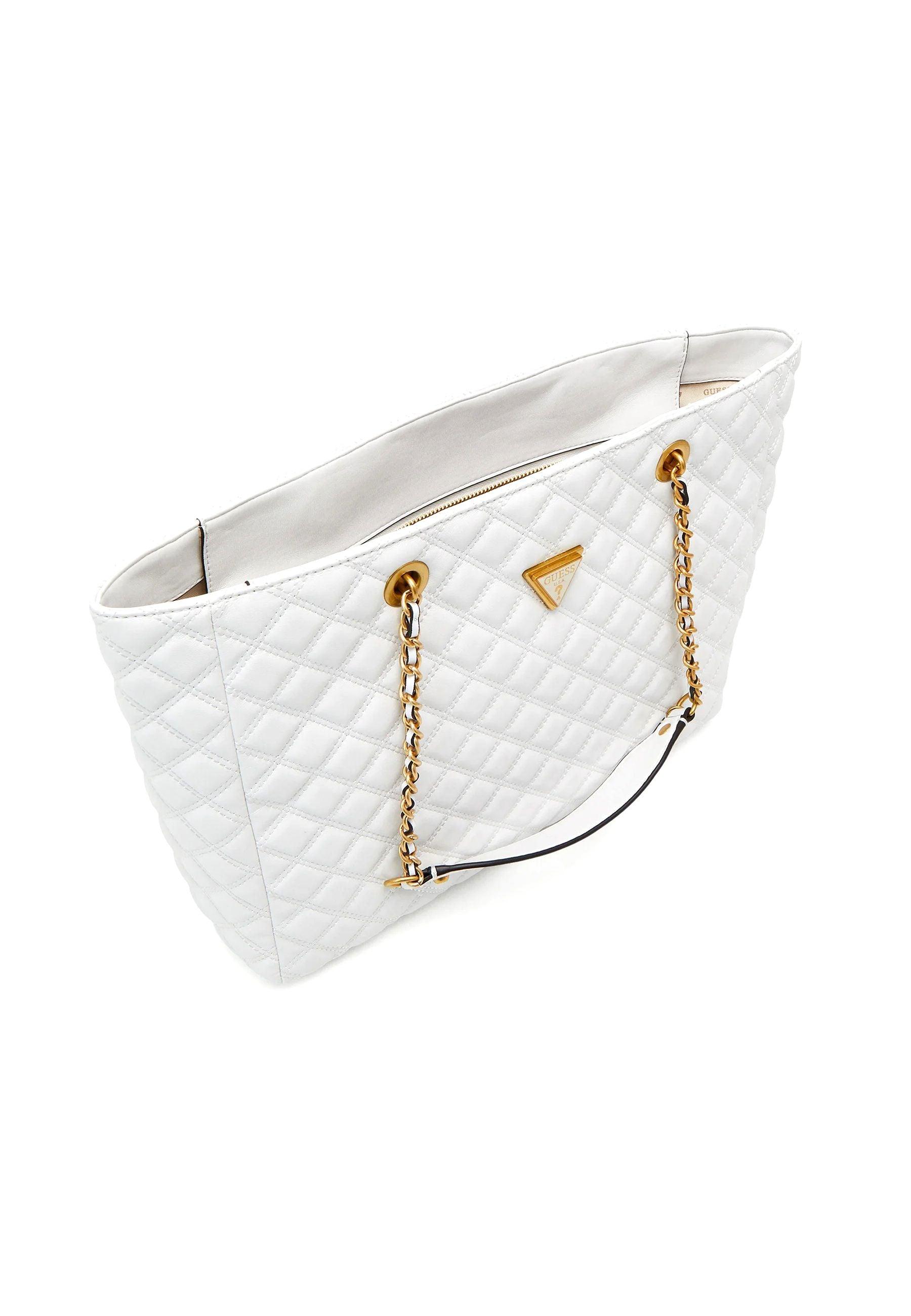 GUESS Giully Borsa Tote White QA874823 - Sandrini Calzature e Abbigliamento