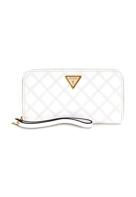 GUESS Giully Portafoglio Donna White QA874863 - Sandrini Calzature e Abbigliamento