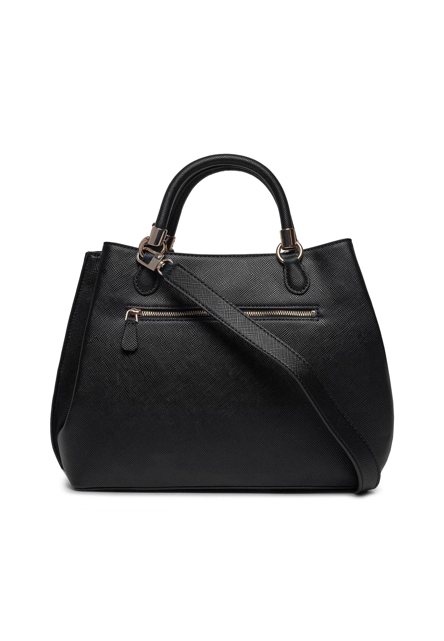 GUESS Gizele Borsa Girlfriend Carryall Donna Black VG919523 - Sandrini Calzature e Abbigliamento