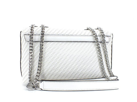 GUESS Hassie Crossbody Borsa Flap Logo White VY839721 - Sandrini Calzature e Abbigliamento