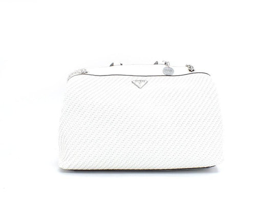 GUESS Hassie Tote Borsa Intreccio Logo White VY839723 - Sandrini Calzature e Abbigliamento