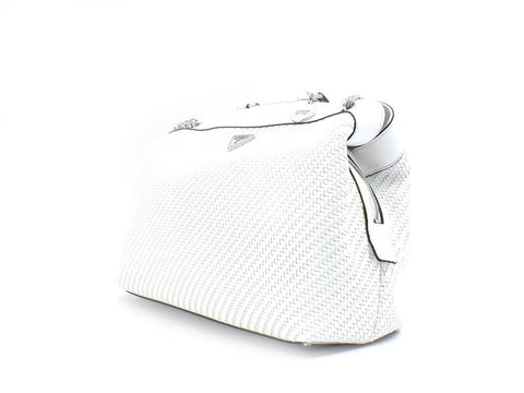 GUESS Hassie Tote Borsa Intreccio Logo White VY839723 - Sandrini Calzature e Abbigliamento