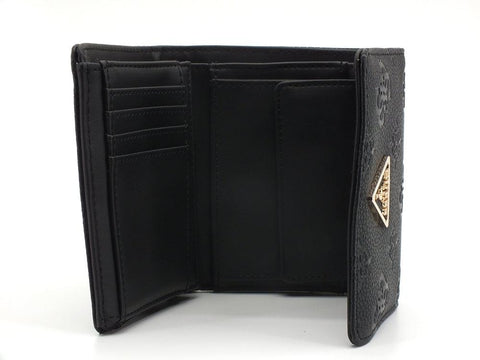 GUESS Helaina SLG Portafoglio Small Trifold Black PG840343 - Sandrini Calzature e Abbigliamento