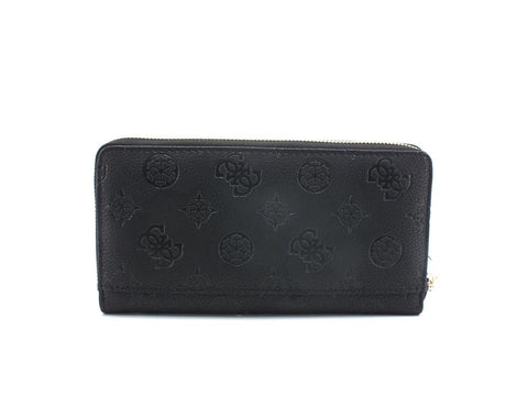 GUESS Helaina SLG Portafoglio Zip Around Logo Black PG840363 - Sandrini Calzature e Abbigliamento