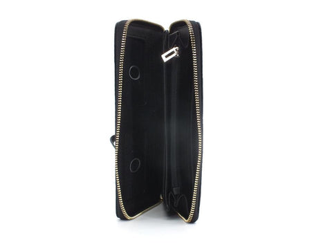 GUESS Helaina SLG Portafoglio Zip Around Logo Black PG840363 - Sandrini Calzature e Abbigliamento
