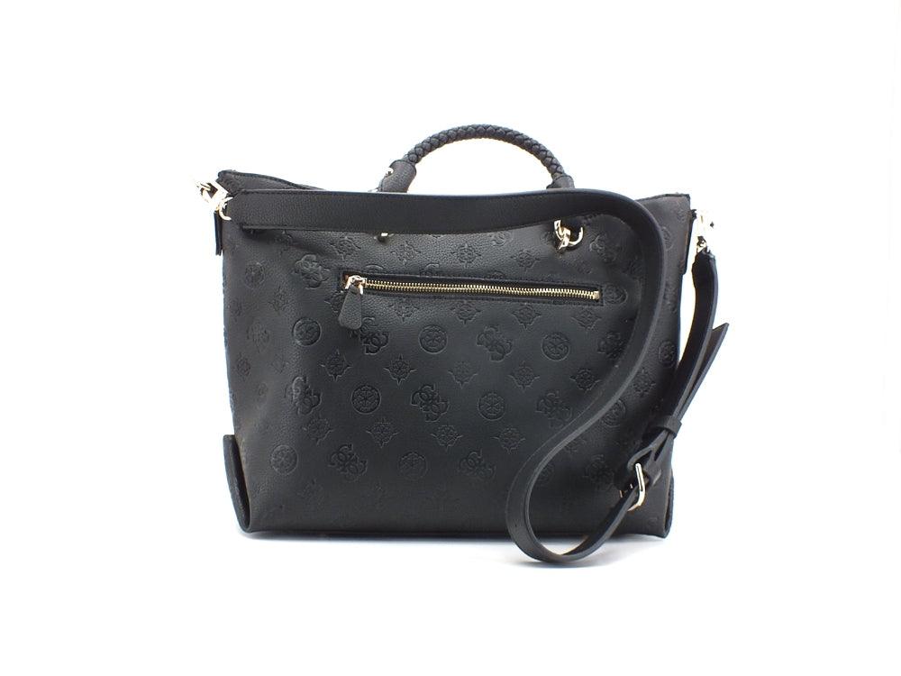 GUESS Helania Soho Satchel Borsa Loghi Black PG840306 - Sandrini Calzature e Abbigliamento