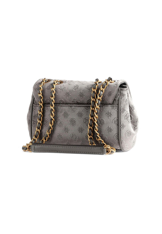 GUESS Inia Borsa Tracolla Crossbody Charcoal EB841021 - Sandrini Calzature e Abbigliamento