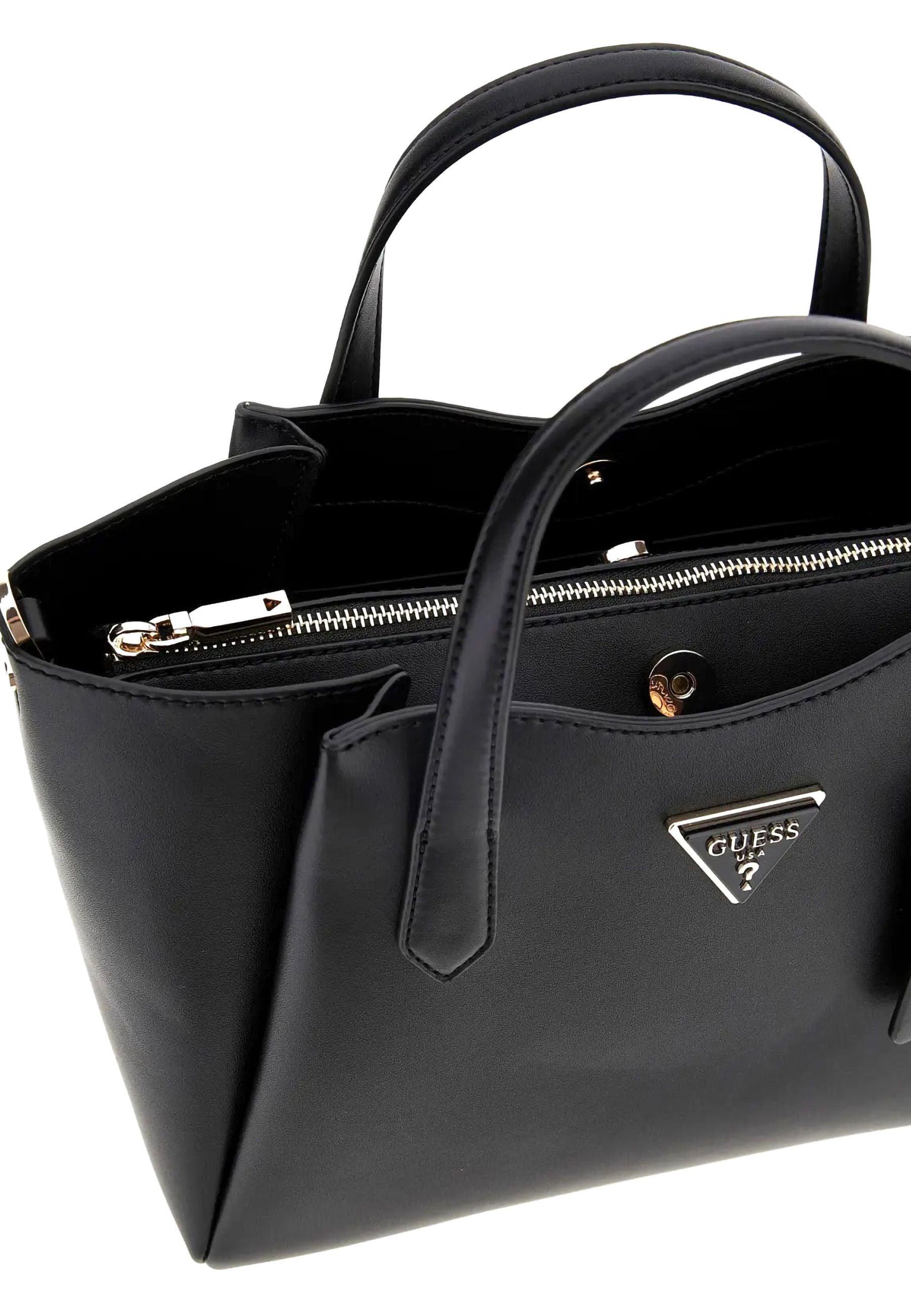 GUESS Iwona Girlfriend Satchel Borsa Donna Black VG930906 - Sandrini Calzature e Abbigliamento