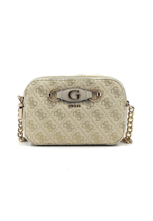 GUESS Izzy Borsa Tracolla Donna Dove Logo Beige JG865414 - Sandrini Calzature e Abbigliamento